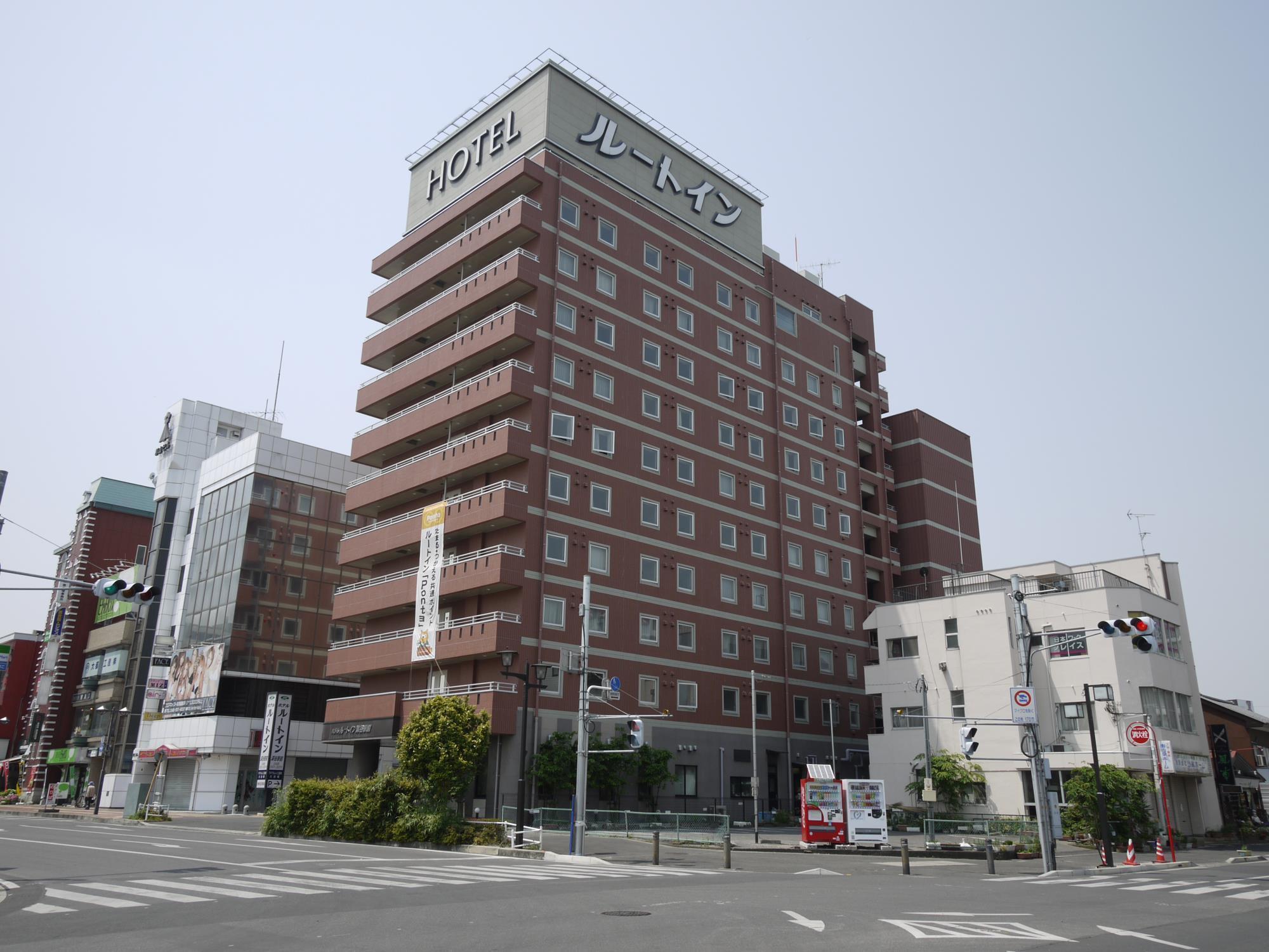 Hotel Route-Inn Fukaya Ekimae Exterior foto